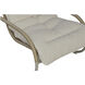 Lyra Beige Outdoor Rocking Chair, King